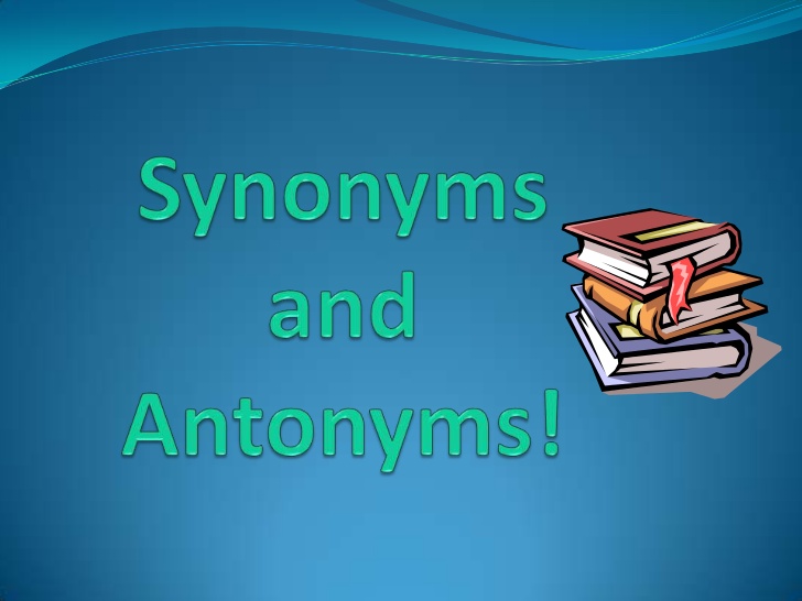 synonym and antonym powerpoint 1 728
