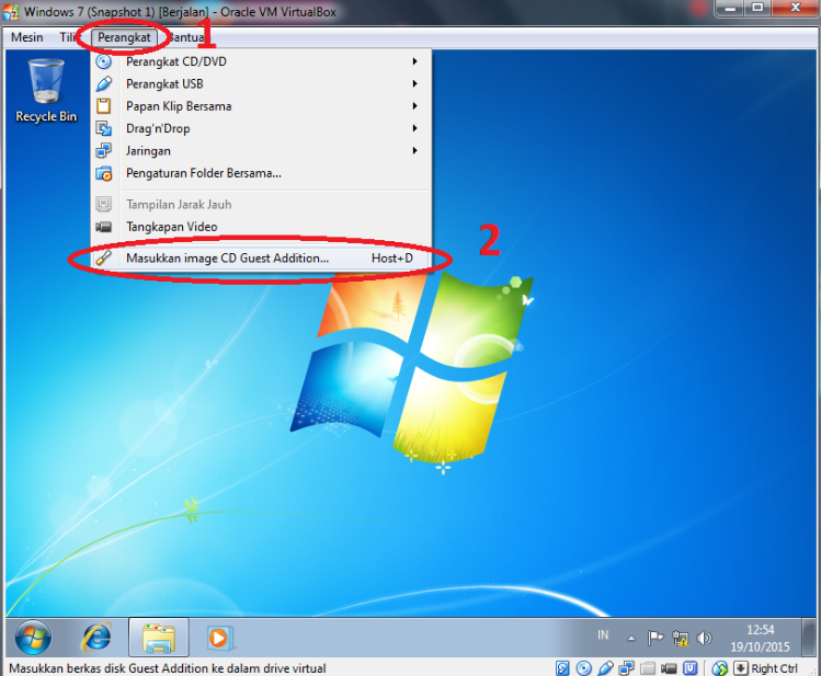 Cara Berbagi Folder Windows ke VirtualBox