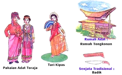 34 Nama Provinsi di Indonesia Beserta Rumah Adat, Tarian Adat, Pakaian, dan Senjata Tradisional