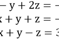 Sistem Persamaan Linear Tiga Variabel Beserta Contoh Soalnya