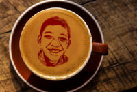 Cara Membuat Latte Art atau Foto pada Kopi dengan Photoshop